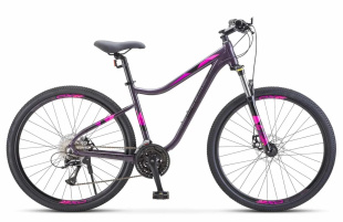STELS Велосипед Miss-7700 MD 27,5" (17" Темно пурпурный), арт. V010 фото 126234