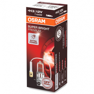 62201SBP Лампа H3 12V 100W PK22S  (1 шт)   OSRAM фото 108787