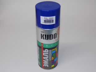 KUDO KU-1011 Эмаль синяя 520 мл (аэрозоль) фото 85539
