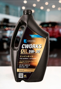 CWORKS OIL  5W30  SPEC 504/507   4 л (масло моторное синтетическое) фото 125416