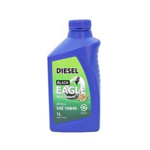 Масло дизельное BLACK EAGLE Diesel Semi-Syn. 10W40 API CG-4  1L фото 123247