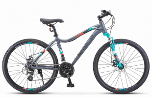 STELS Велосипед Miss-6100 MD 26" (15" Синий/серый), арт. V030 фото 126229