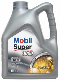 MOBIL SUPER 3000 F-F 0w30 4 л (масло синтетическое) фото 120978