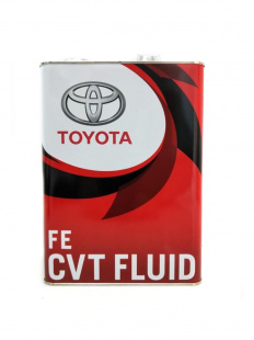 TOYOTA CVT Fluid FE  4 л (жидкость для АКПП вариаторного типа CVT) Япония, Железная банка фото 114023