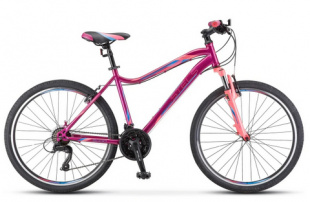 STELS Велосипед Miss-5000 V 26" (18" Вишневый/розовый), арт. V050 фото 121484