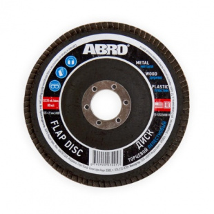 Диск торцевой лепестковый 100 (125 мм х 22,23 мм) ABRO FD-12522A100-R фото 121997