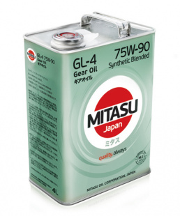 MITASU GL-4 75W90  4 л (масло трансмиссионное полусинтетическое) фото 102243