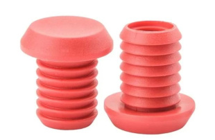 Заглушка ручек руля XH-B017 диаметром 19,8 мм, ПВХ красная (пара) 3410-10043, арт. 150256 фото 134739