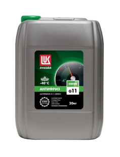 ЛУКОЙЛ Антифриз зеленый G11 Green  20 кг фото 123986