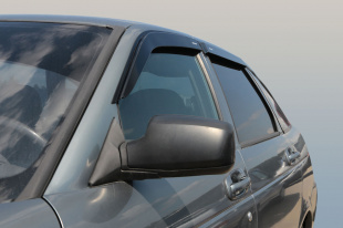 Дефлекторы на боковые стекла VORON GLASS LADA PRIORA  2008-15 СЕДАН/ХЕТЧ/ (накл/скотч,4шт)DEF00294 фото 103591
