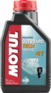 MOTUL Outboard TECH 4T 10w40  1 л (масло П/С для лодок и катеров) 112751 фото 114447