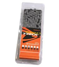 Цепь TEC CT-1HX для BMX, 1/2"X 1/8" 110 звеньев,с замком цепи,серебристая 14816 фото 134129
