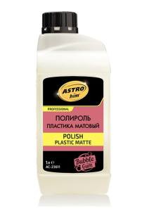 AC23611 Полироль пластика матовый Polish Plastic matte, "Бабл гам", 1 л фото 125180