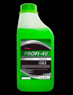 Антифриз STANDARD «PROFI» зеленый G11 (канистра 1кг) фото 122200
