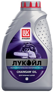 ЛУКОЙЛ CHAINSAW OIL (масло полусинтетическое для всех типов цепных пил) 1л фото 134690