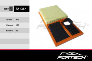 FA-087    FORTECH Ф\ возд\036129620H     VOLKSWAGEN ;SEAT: SKODA: Octavia I (96-10)  (MANN. C3880) фото 86624