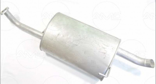 Глушитель 05.62AL \96553620\AMD.(AL)	 CHEVROLET Lacetti 1,8  (05-) (овальный бачок)  фото 93614