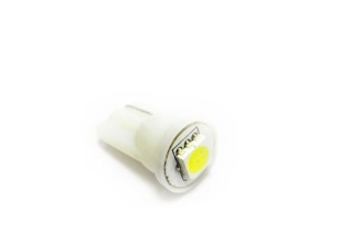 Светодиод 12V 5 б/ц WHITE (10SMD) Т10 W2.1х9.5d (10 шт)    МАЯК фото 127419