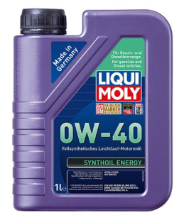 LIQUI MOLY Synthoil Energy 0W40 SN A3/B4   1 л (масло синтетическое) 9514/1922 фото 125475