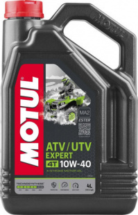 MOTUL Atv-Utv Expert 4T 10w40  SM/SG, MA   4 л (масло П/С ) 113175/105939/112786 фото 114524