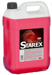 Starex Антифриз red -40 10кг АКЦИЯ-10% фото 133917