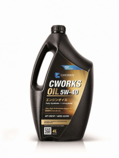 CWORKS OIL  5W40  SN/CF, A3/B4   4 л (масло моторное синтетическое) фото 114803