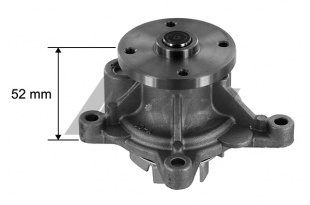 Помпа 1894 \251002B000\AIRTEX    HYUNDAI I30, Elantra (07-) ,KIA Ceed 1.4-1.6. Cerato  (AMD.PW14) фото 101444