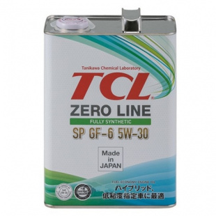 TCL Zero Line Fully Synth Fuel Economy SP GF-6 5w30 4л Масло моторное фото 83127
