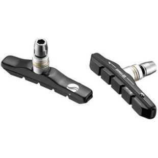 Колодки тормозные TRIX, для V-br, 70мм, резьбовые, с шайбами и гайками, комплект -2шт., синие, индив фото 128858