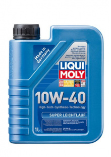 LIQUI MOLY Leichtlauf Super 10w40  SN, A3/B4   1 л (масло полусинтетическое) 1928/9503 фото 106491