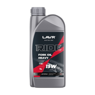 LAVR MOTO Вилочное масло RIDE Fork oil 15W, 1 л Ln7785 фото 124353