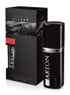 Ароматизатор спрей Areon PERFUME 50 ML SILVER, Премиум-класса 704-AP1 фото 93939
