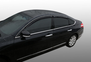 Дефлекторы на боковые стекла CORSAR Nissan Teana (J32) 2008-2013  (седан, 4шт) DEF00427 АКЦИЯ -40% фото 110473
