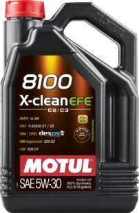 MOTUL 8100 X-Clean EFE 5w30  SN, C2/C3   4 л (масло синтетическое) 109171/111861 фото 97716