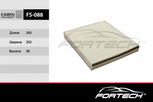 FS-088    FORTECH Ф\салонный\1709013    FORD Focus (11~) (1.6, 1.6 EcoBoost, 2.0 T) (MANN. CU25007) фото 94597