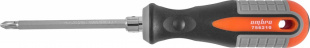 Отвертка стержневая двусторонняя ROUND GRIP, РН2,SL6x100 мм 756210 фото 122653