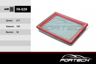 FA-029   FORTECH Ф\ возд \1140778     FORD Fiesta\Fusion\MAZDA: 2 (DY) (03-)  (MANN. C2244) фото 91432