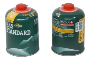 Газ баллон STANDART ТВR-450 (для портативных приборов-резьбовой) фото 86934