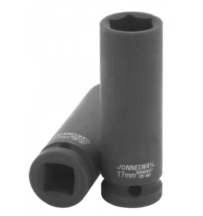 Головка торцевая ударная глубокая 1/2"DR, 17 мм S03AD4117 фото 124886