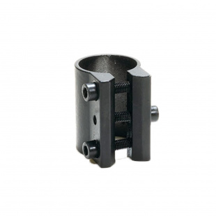 Хомут рулевой стойки для трюкового самоката, Ø32мм, 3 болта, алюминий, черный 9899 фото 123110