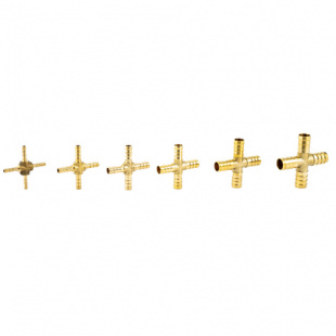 Соединитель шланга под хомуты X-12MM, HH-075-X-12MM , ТОП АВТО фото 101127