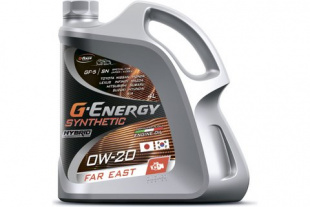 G-Energy Synthetic Far East 0w20 SP GF-6 4 л (масло синтетическое)  фото 114245