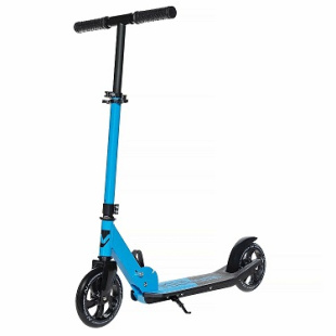 Самокат Novatrack Polis Plastic, 160 мм, синий 174550 фото 134789