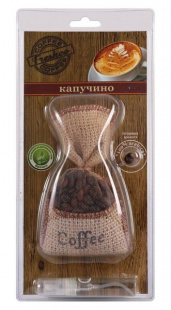 Ароматизатор подвесной мешочек "Freshсo Coffee" Капучино фото 83544