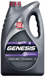 ЛУКОЙЛ Genesis UNIVERSAL 10w40  SN/CF, A3/B4   4 л ( масло на основе синтетич. технол.) фото 82867