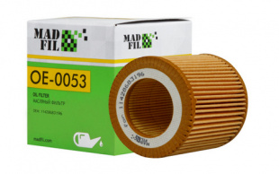 Фильтр масляный MADFIL OE-0053 BMW фото 84389
