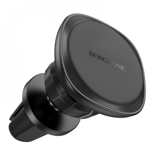 Держатель телефона на дефлектор, магнитный, черный BOROFONE BH102 8020 фото 132688