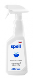 Чистящее средство для ванной комнаты "SPELL"  600 мл фото 122180