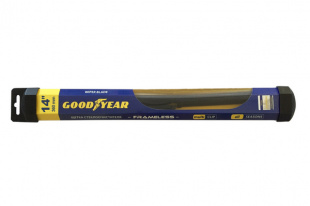 Щетка стеклоочистителя БЕСКАРКАСНАЯ GOODYEAR Frameless 14/36 см (всесезонная) фото 86534