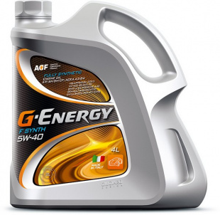 G-Energy F Synth 5w40 SN/CF  4 л (масло синтетическое) фото 84190